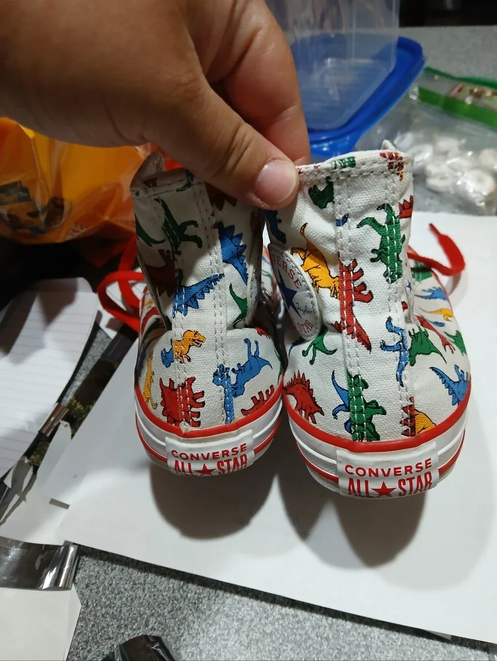 converse dinosar shoes kids